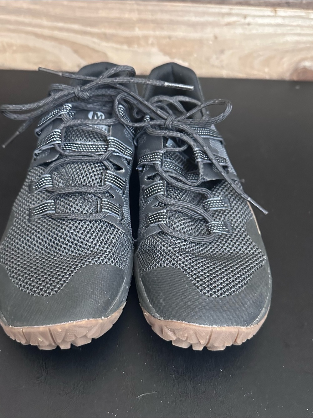 Merrell Barefoot Trail Glove 8 Mens Barefoot Shoes Black Gum Minimalist - Picture 5 of 8